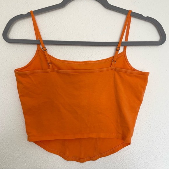 Hollister Cropped Bustier-Style Tank Top MEDIUM - Picture 4 of 9